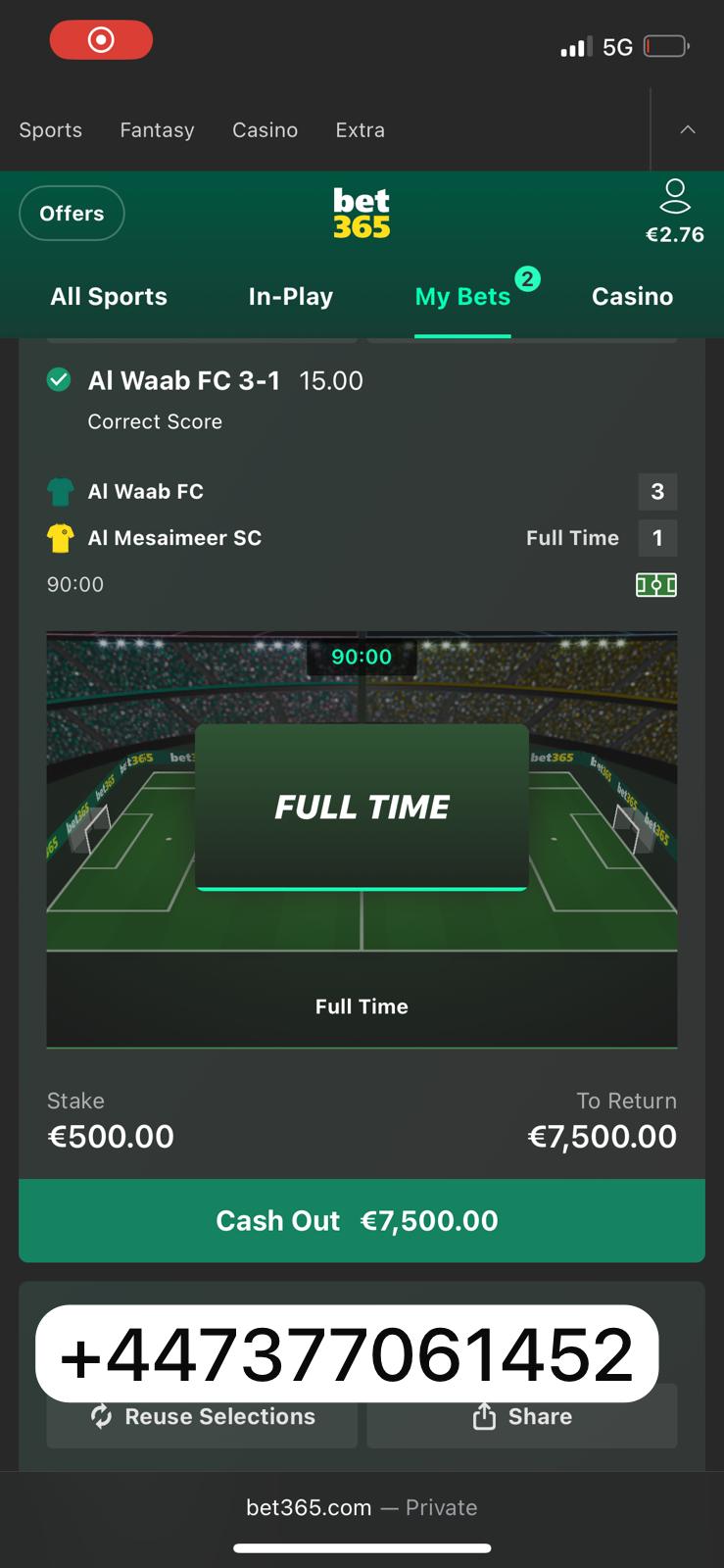 BET FIXED GAMES PROOFS OF WIN 26/01/2026